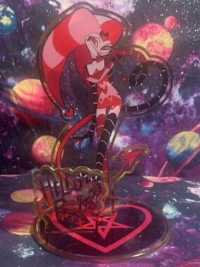 Helluva Boss Fizzarolli Fizz Valentines Standee